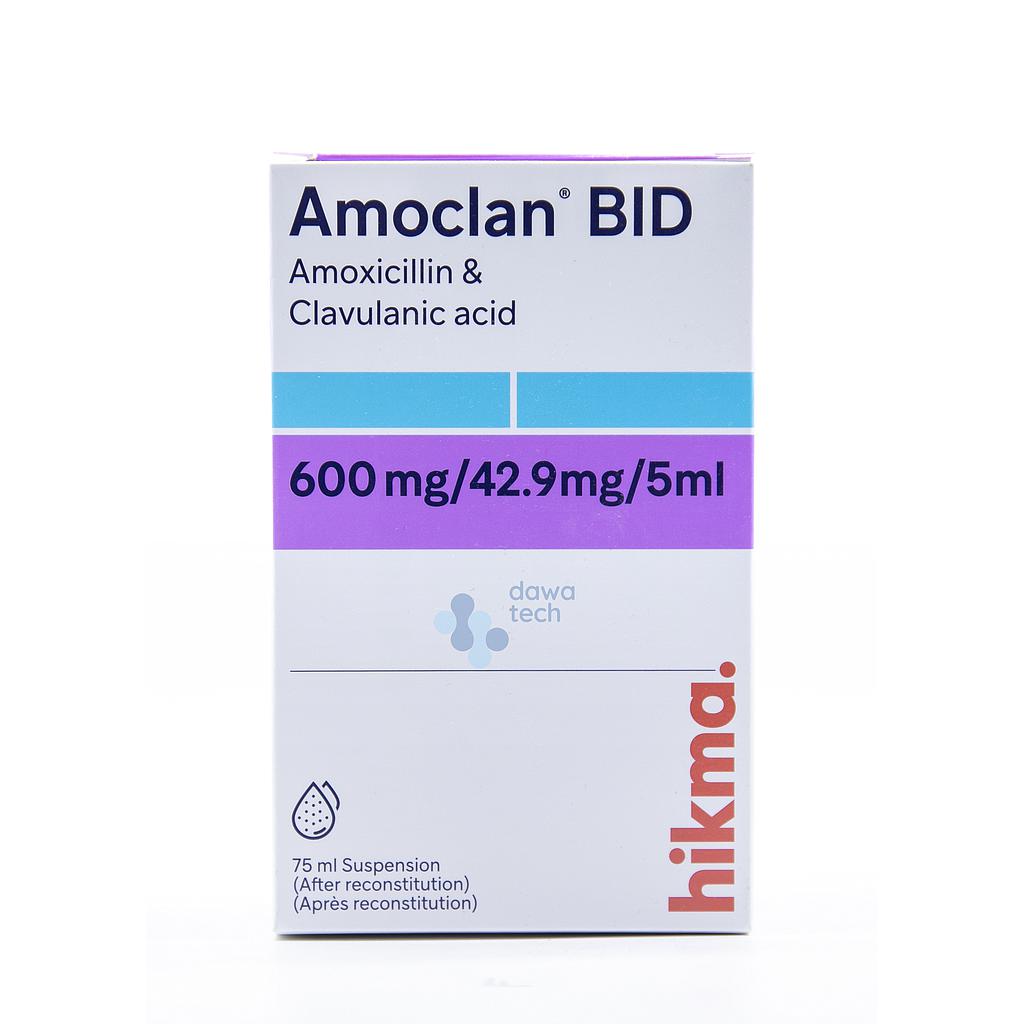 AMOCLAN BID 600MG SUSP