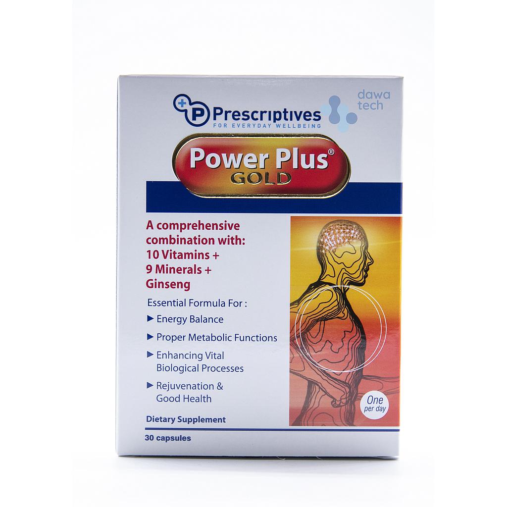 POWER PLUS GOLD CAP