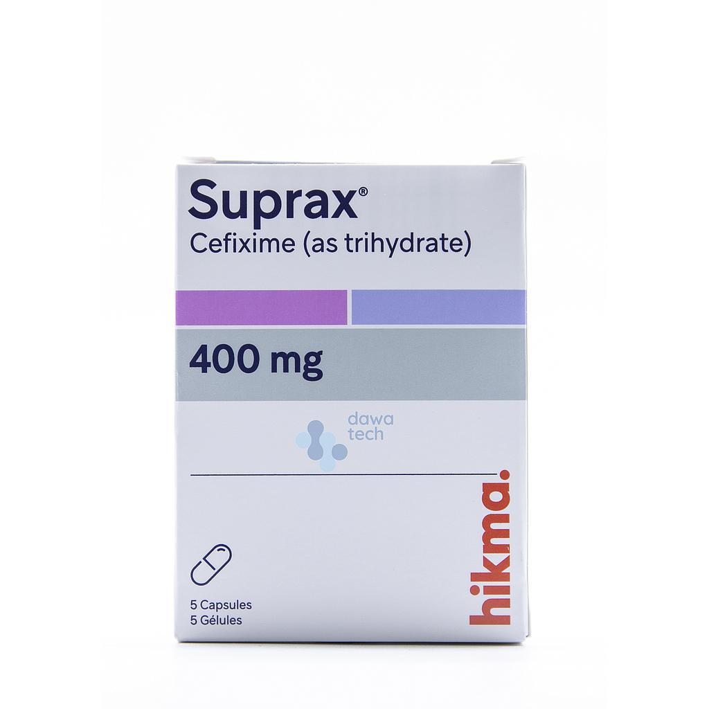 SUPRAX 400MG 5 CAP