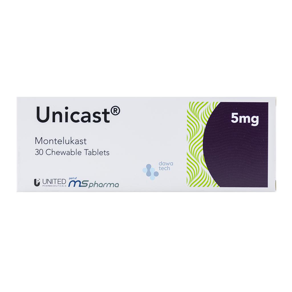 UNICAST 5MG CHEW.TAB
