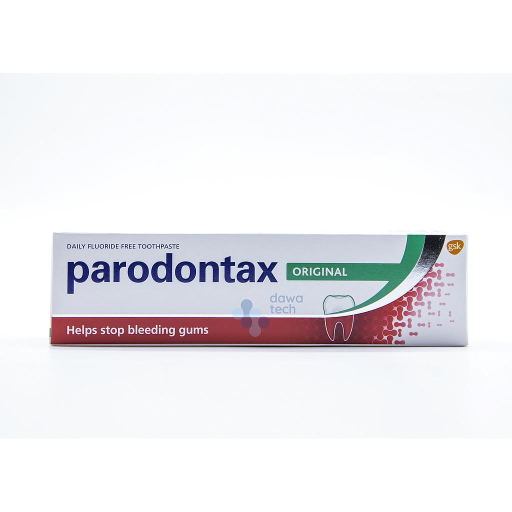 parodontax bleeding gums original toothpste 75ml