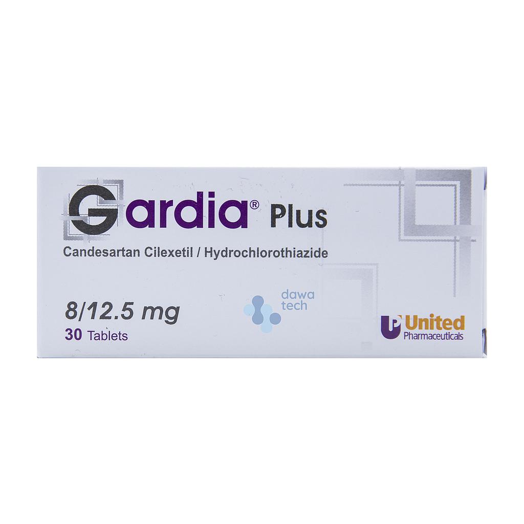 GARDIA PLUS 8/12.5MG 30TAB