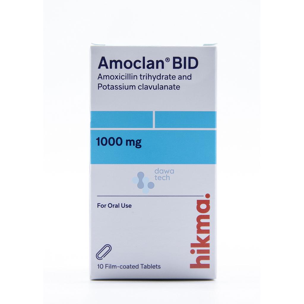 AMOCLAN BID 1G TAB 10