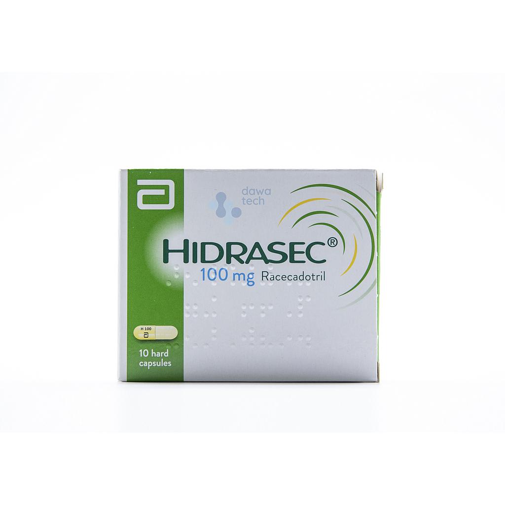 HIDRASEC 100MG CAP 10