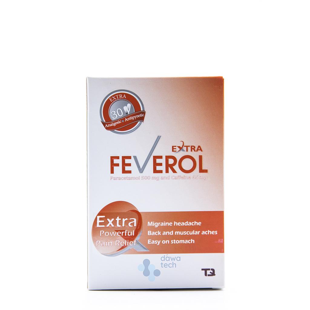 FEVEROL EXTRA 500MG 30TAB