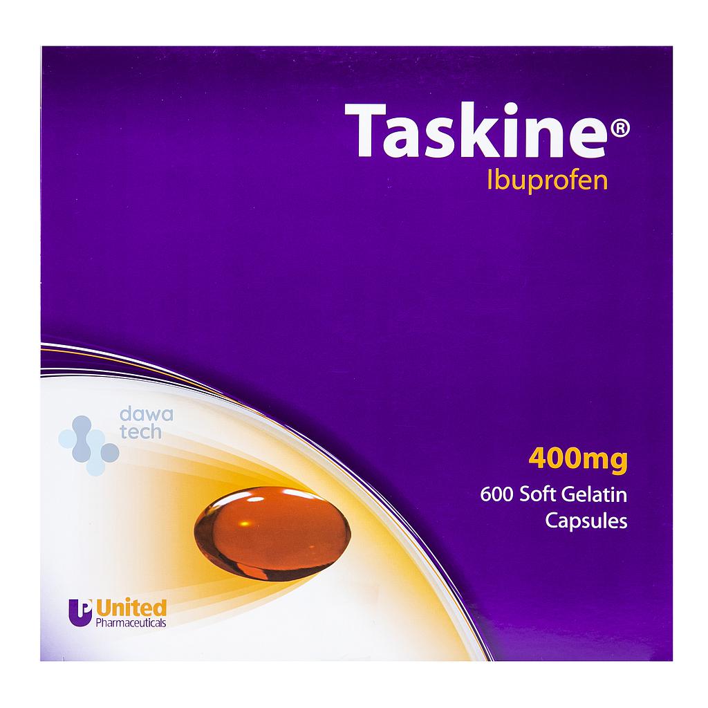 TASKIN H.B 400MG  600SOFTGELATIN CAPS
