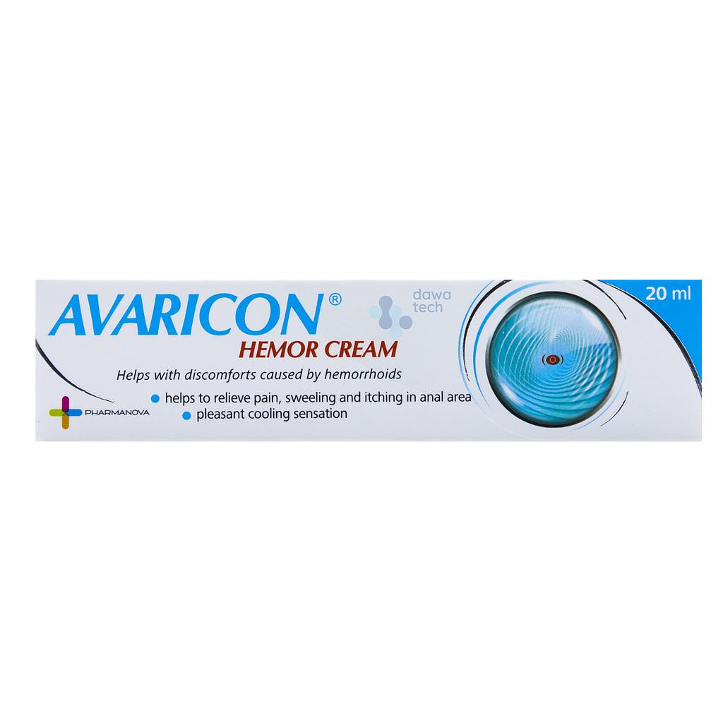 AVARICON  FOR HEMORRHIOD CREAM 20ML