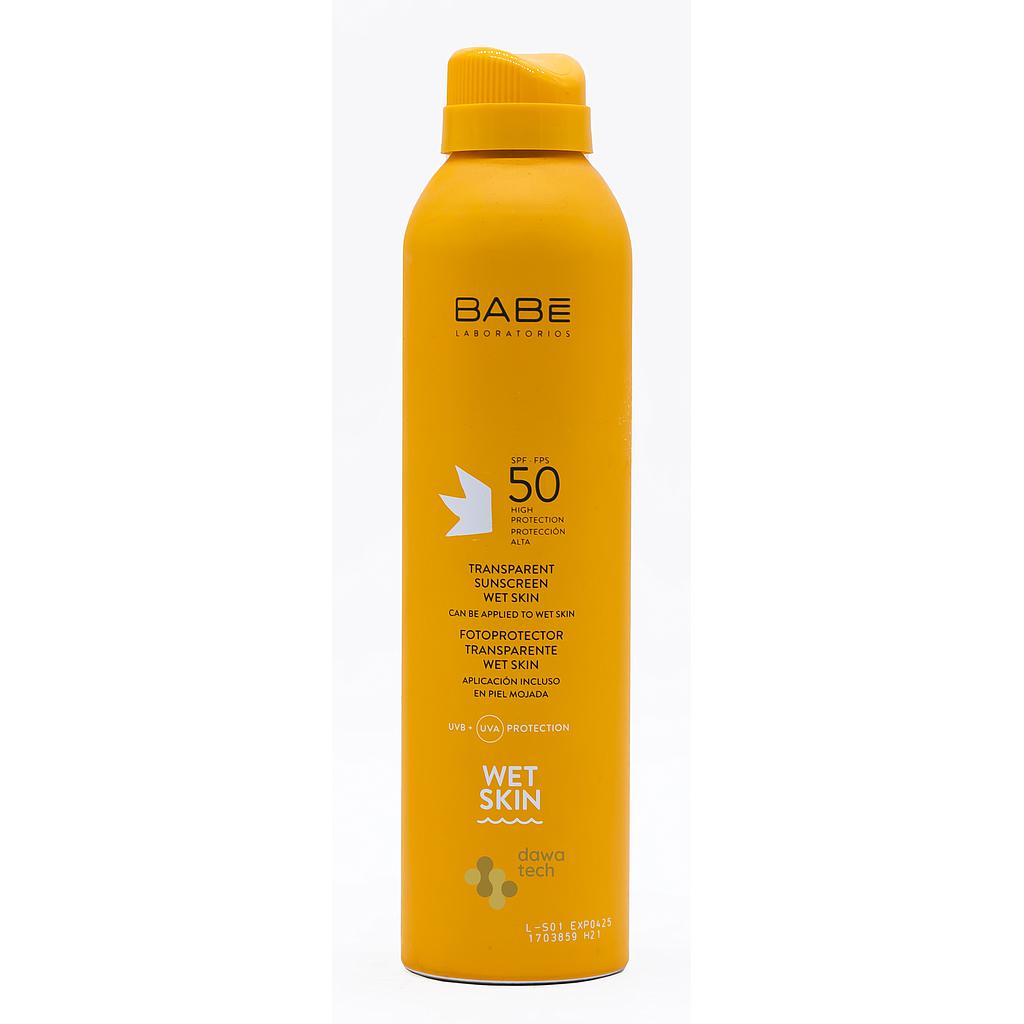 Babe Sunscreen Spray 50+ Wet Skin 943