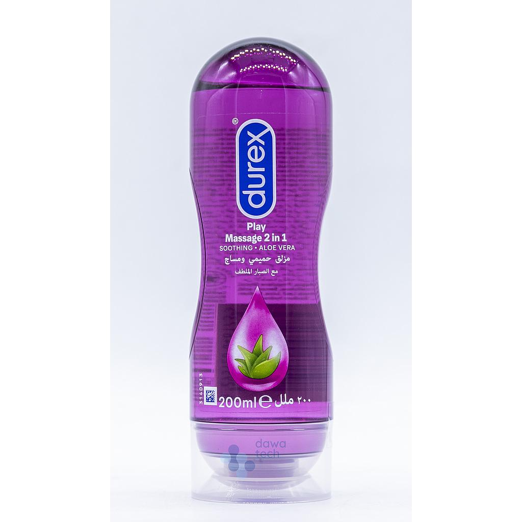 PLAY Massage with aloe vera gel 200ml