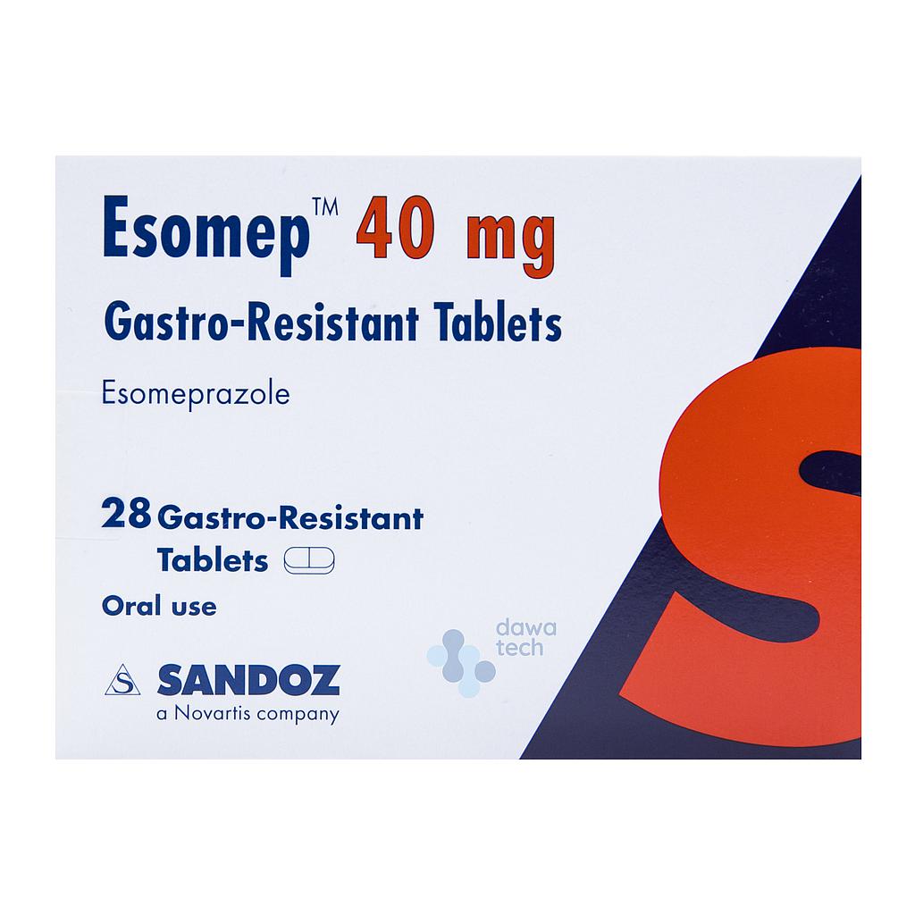 ESOMEP 40MG 28TAB