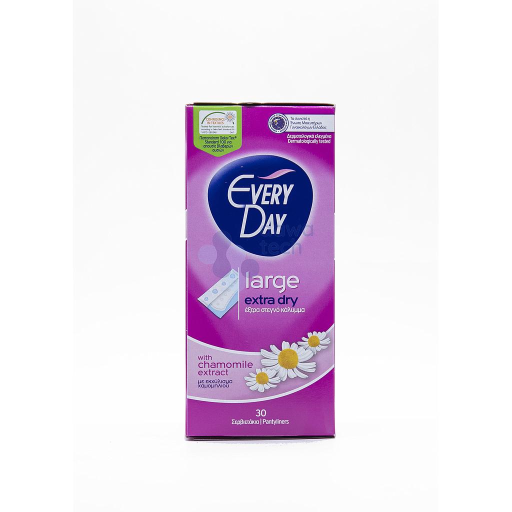 Everyday XL Extra Dry 30+14 Liners 727