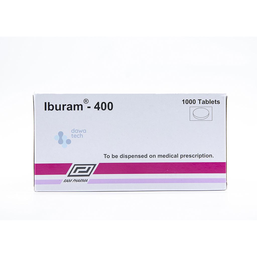 IBURAM 400 MG H.B 1000 TAB