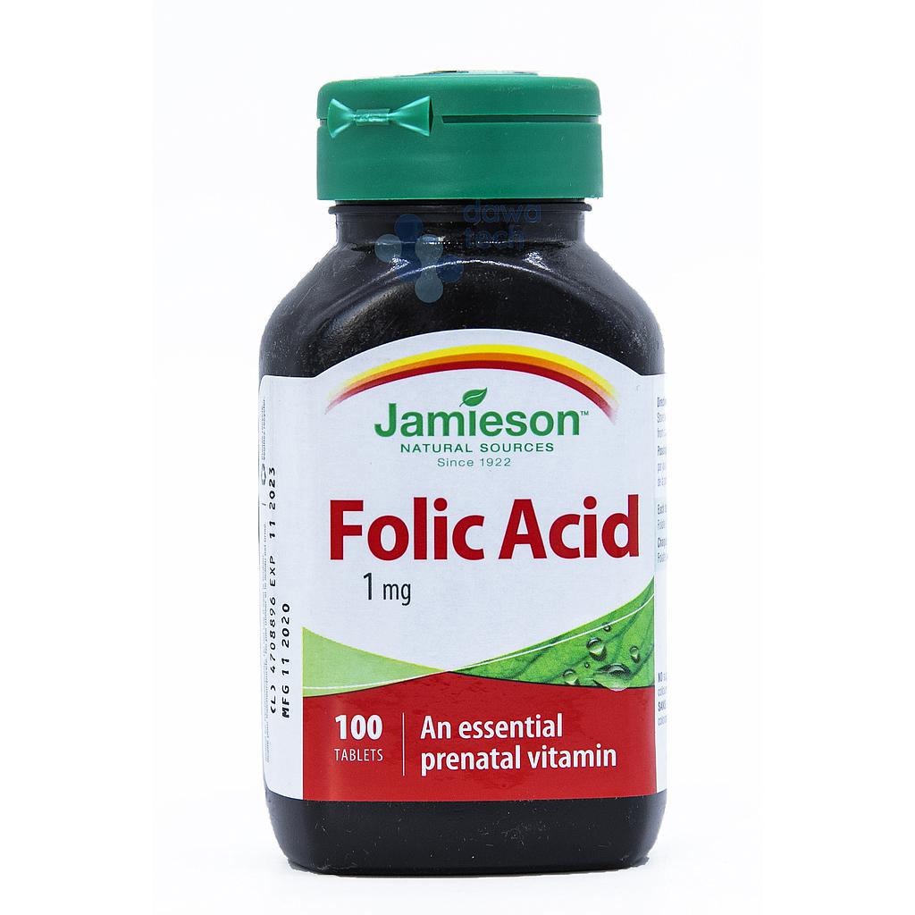 J/FOLIC ACID 1MG TAB
