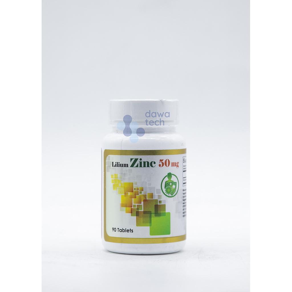 LILIUM ZINC 25MG 90TAB