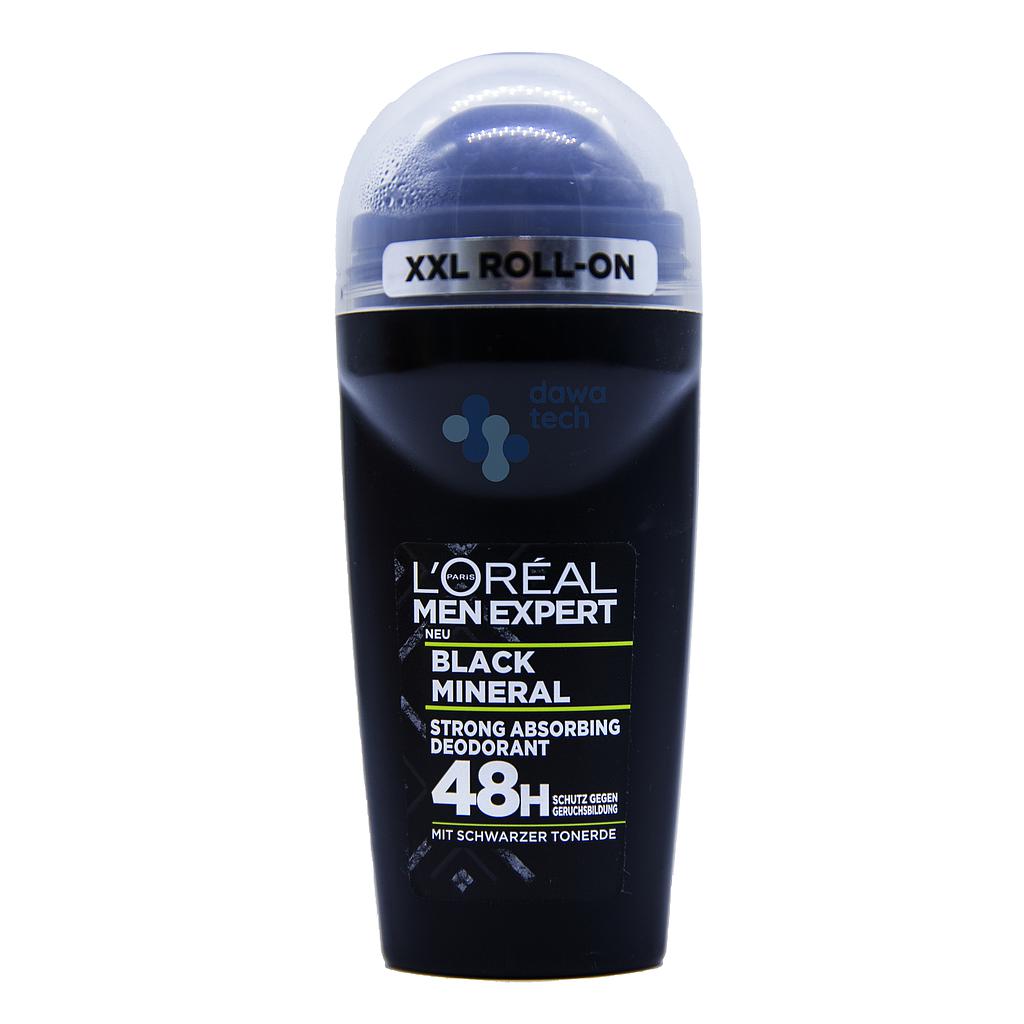 Loreal Men Black Mineral Roll On 255