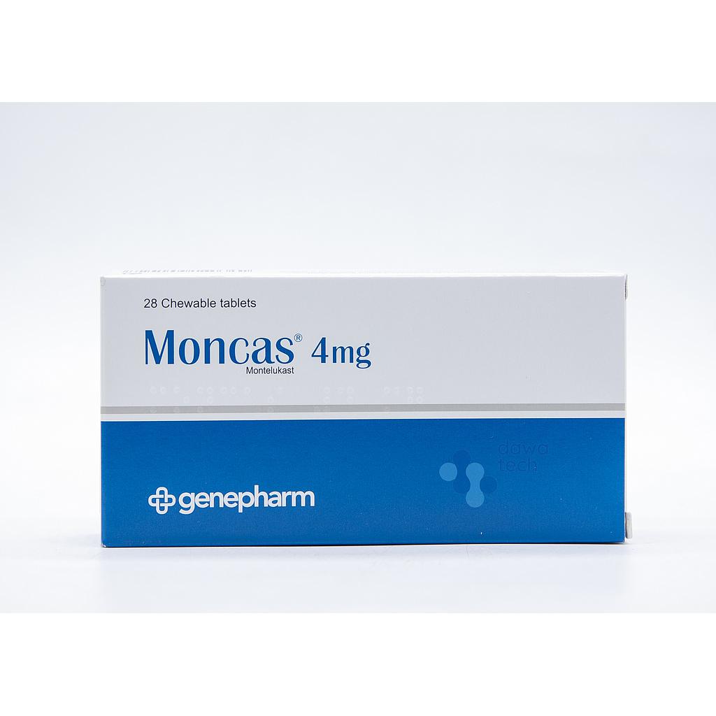 MONCAS 4MG CHEWBLE