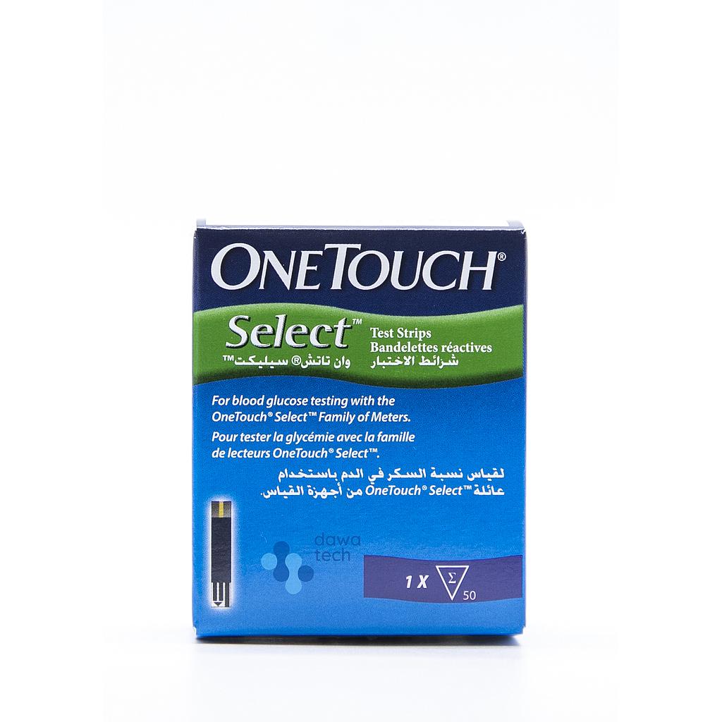 ONE TOUCH SELECT STRIPS  PACK 50