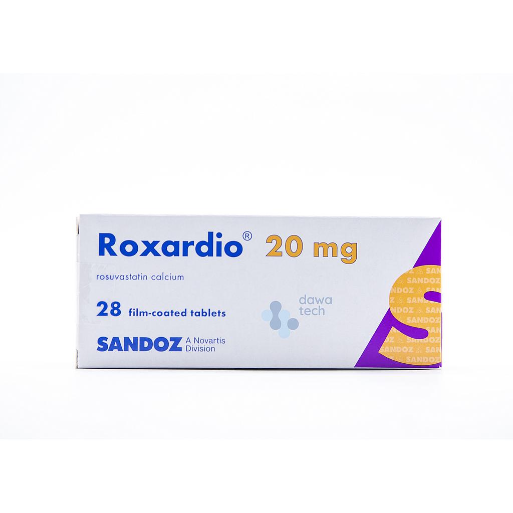 ROXARDIO 20MG TAB 28