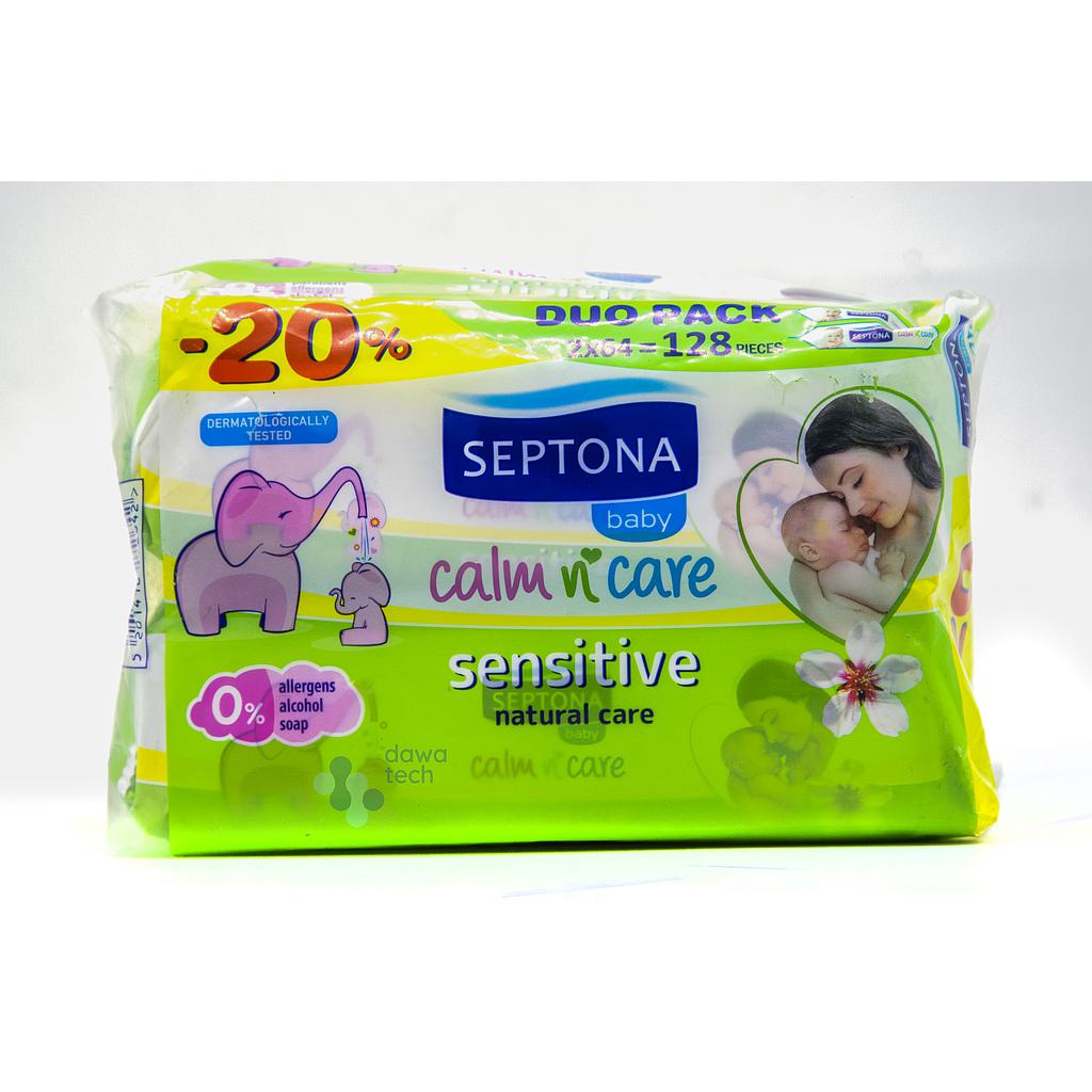 Septona Baby Wipes Sensitive 54 Pcs 105