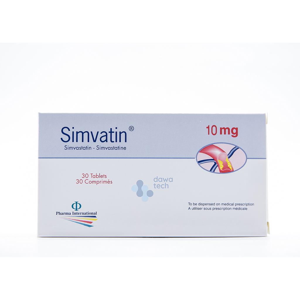 Simvatin 10 Mg 30 Tab