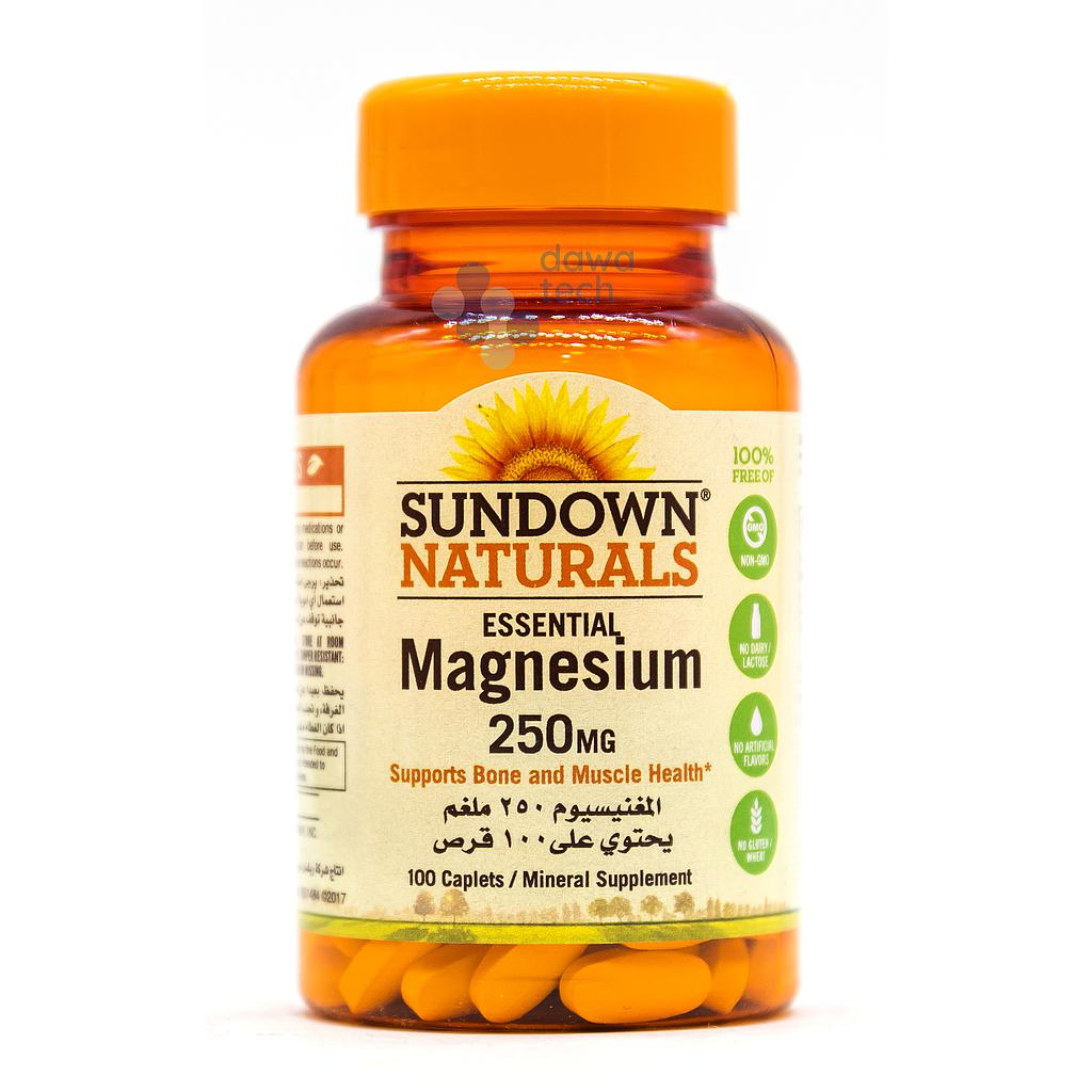 SUNDOWN MAGNESIUM 250 SIZE 100