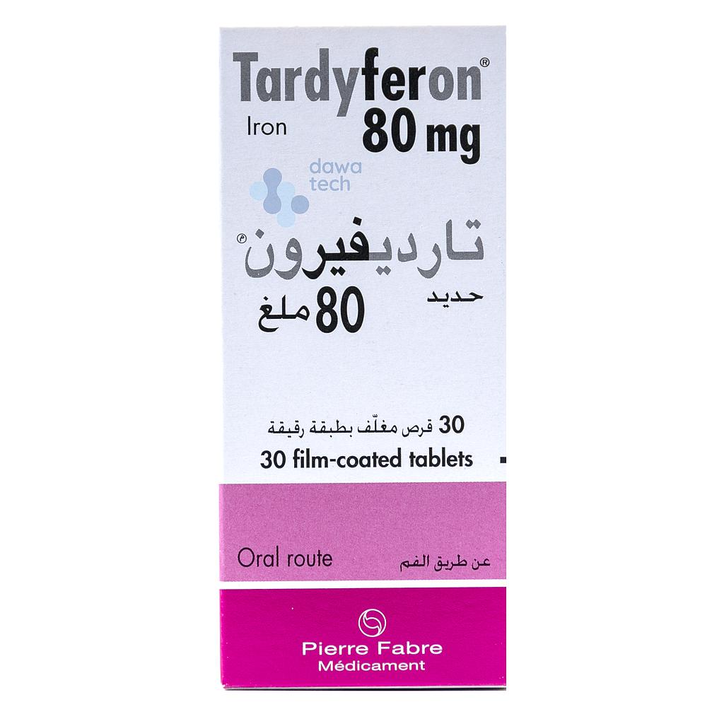 TARDYFERON 80MG/30TAB