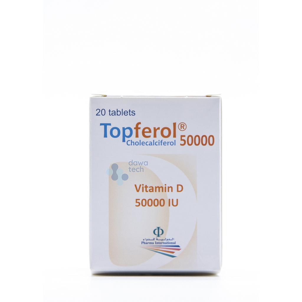 Topferol 50.000 IU 20 Tab