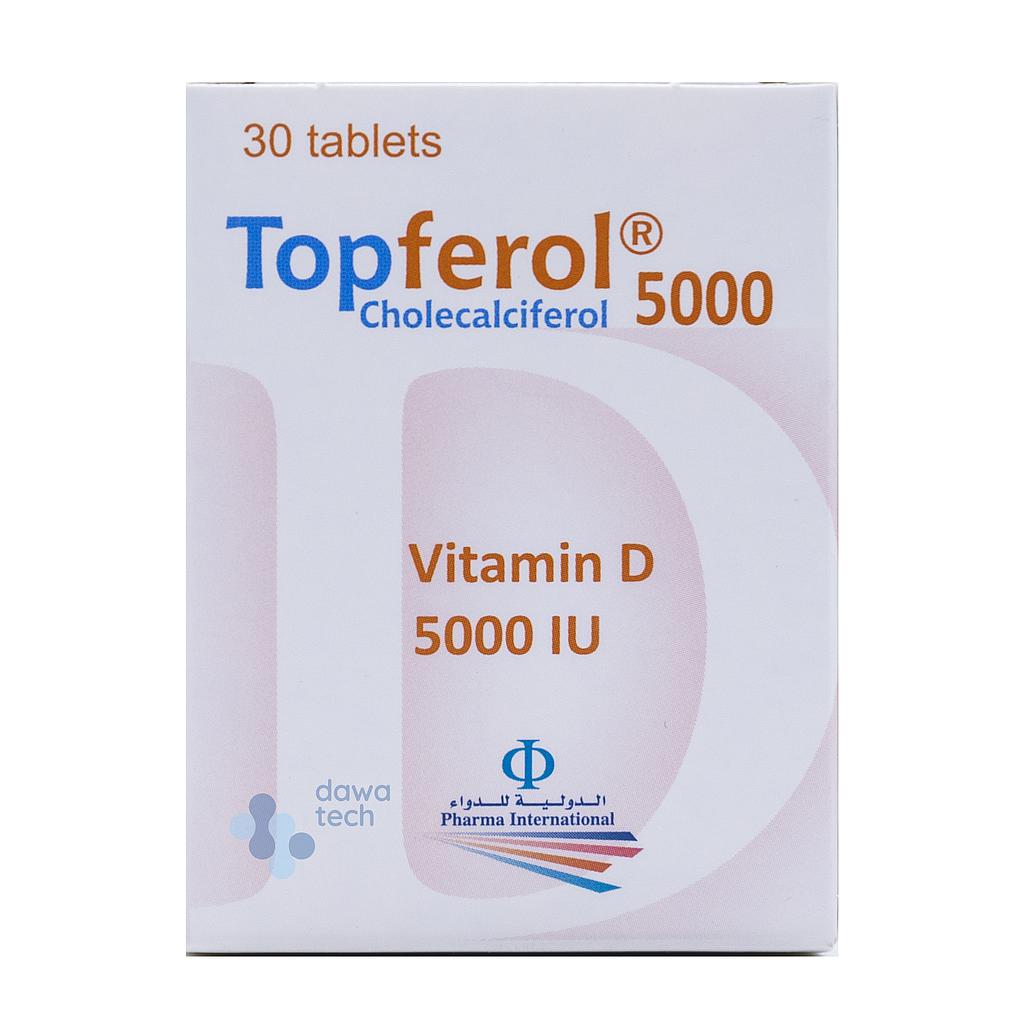 TOPFEROL 5000IU 30TAB