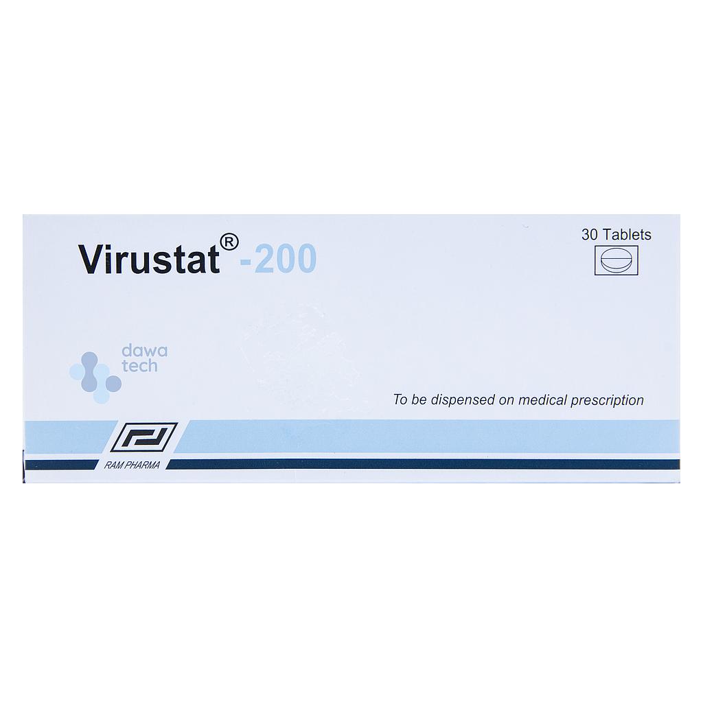 Virustat 200 Mg 30 Tab